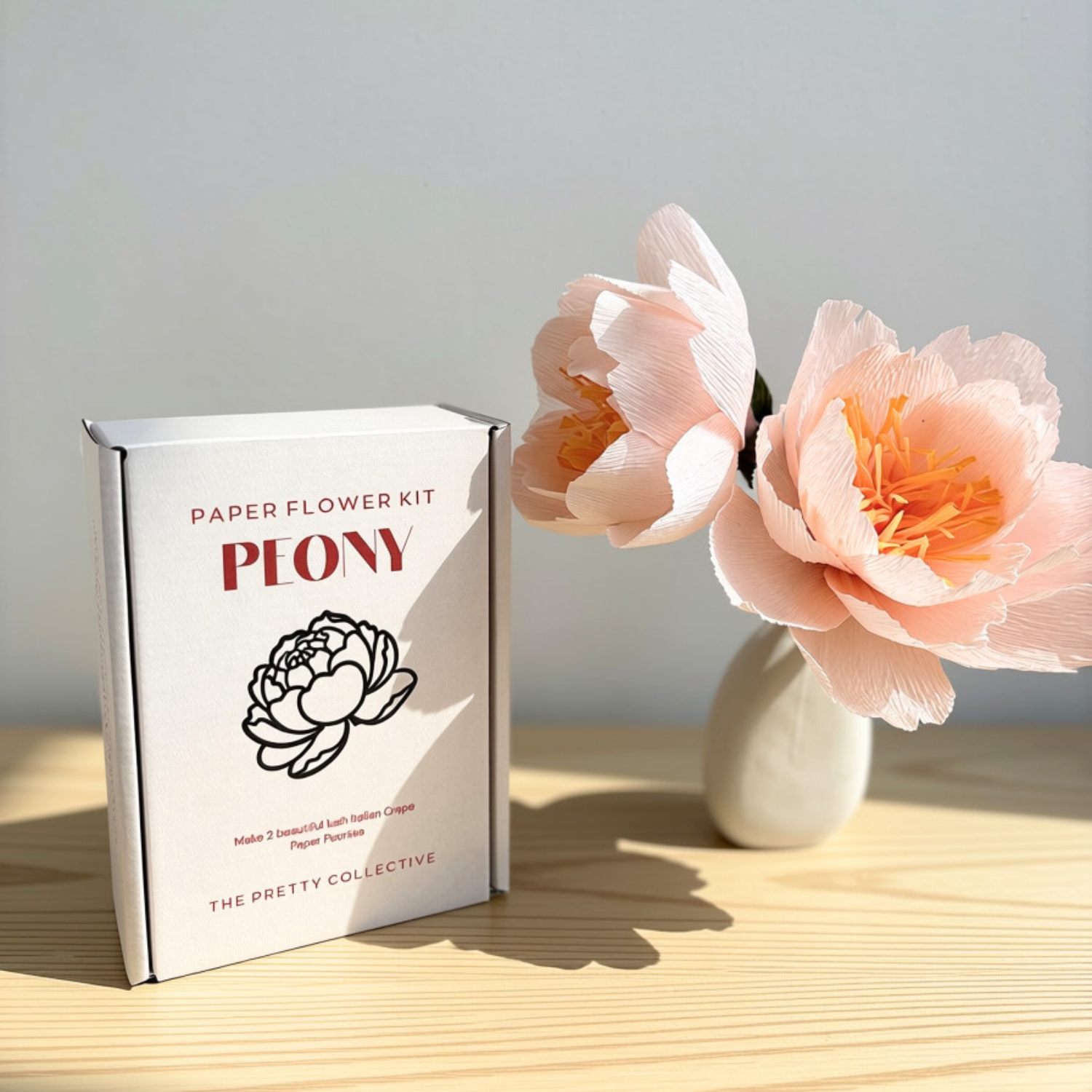 Peony - Paper Flower Kit