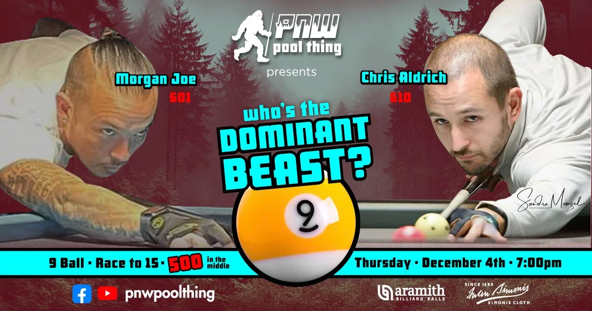 Morgan Joe (601) vs Chris Aldrich (610) 12.04.25