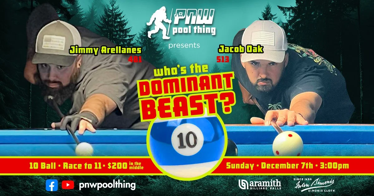 Jimmy Arellanes (481) vs Jacob Oak (513) 12.07.25