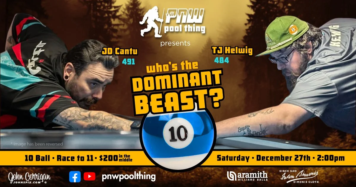 JD Cantu (491) vs TJ Helwig (484) 12.27.25