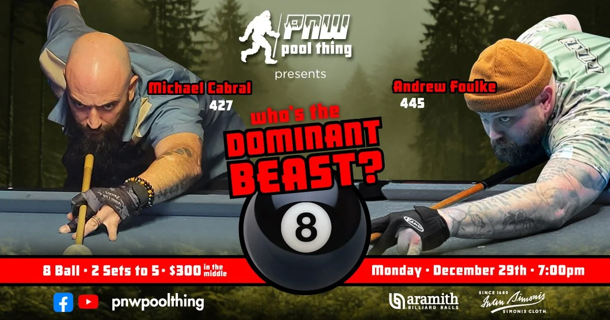 Michael Cabral (427) vs Andrew Folk (445) 12.29.25