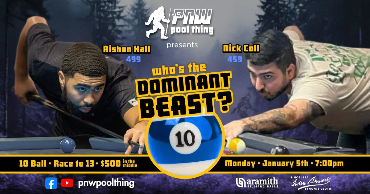 Rishon Hall (499) vs Nick Coll (459) 1.5.26