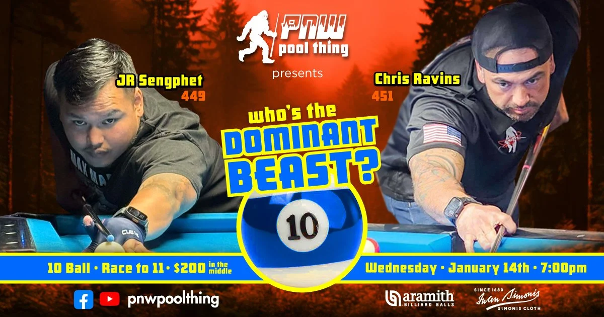 JR Sengphet (449) vs Chris Ravins (451) 1.14.26