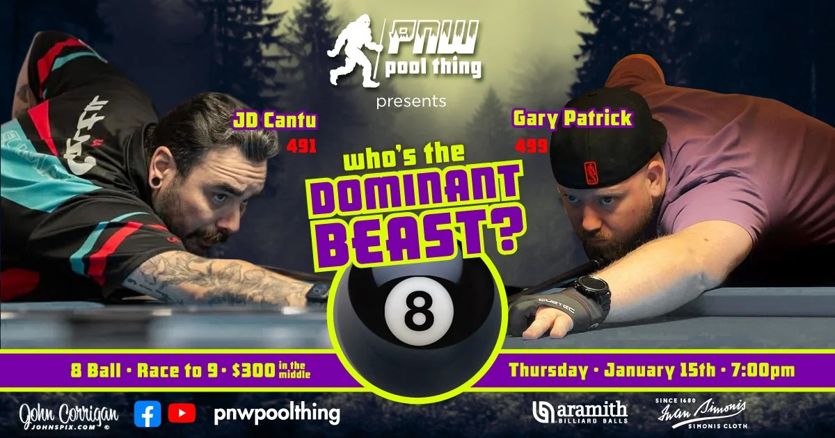 JD Cantu (491) vs Gary Patrick (499) 1.15.26