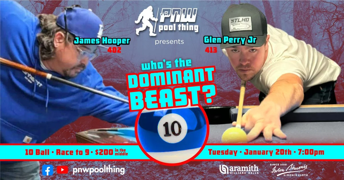 James Hooper (402) vs Glen Perry Jr (413) 1.16.26