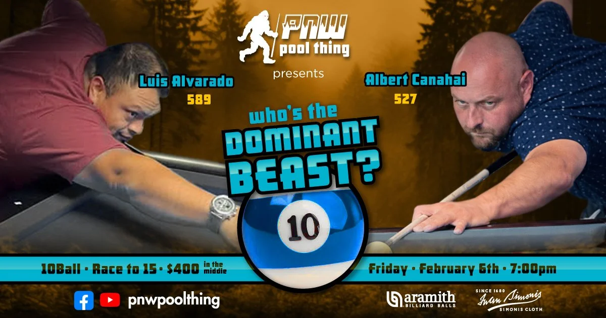 Luis Alvarado (589)) vs. Albert Canahai (527) 2.6.26