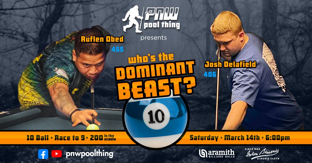 Ruflen Obed vs Josh Delafield 3.14.26