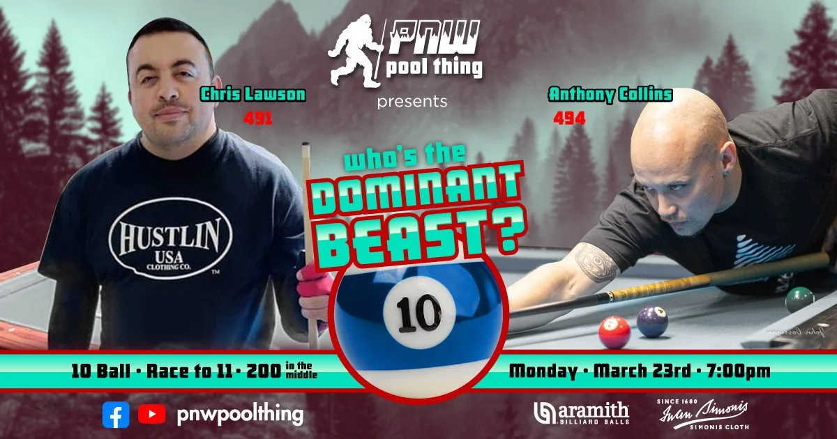 Chris Lawson (491) vs Anthony Collins (494) 3.23.26