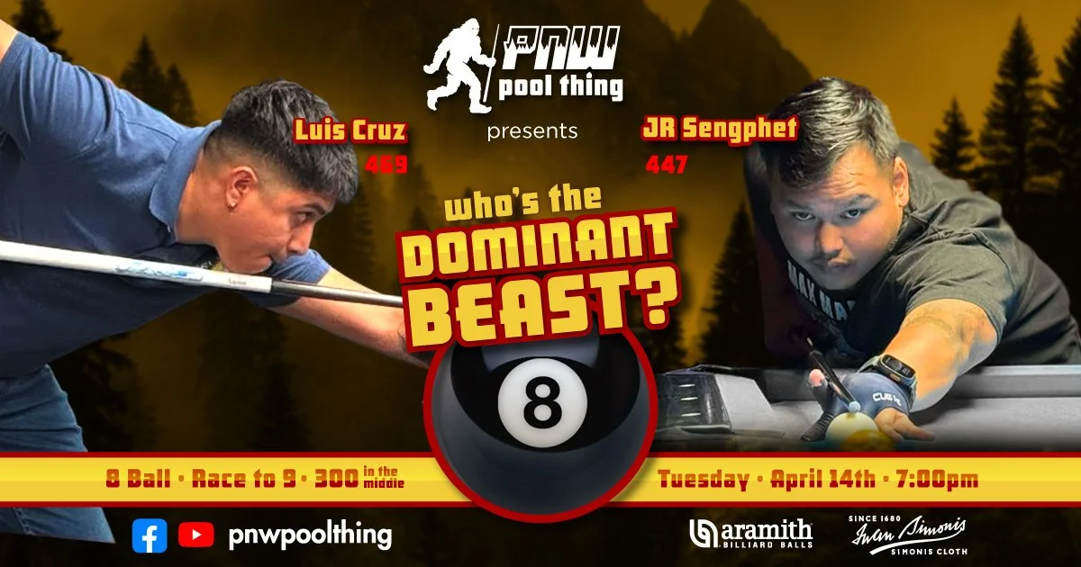 Luis Cruz (469) vs JR Sengphet (447) 4.14.26