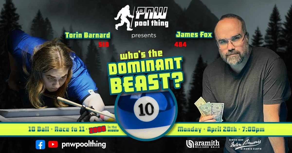 Torin Barnard (518) vs James Fox (484) 4.20.26
