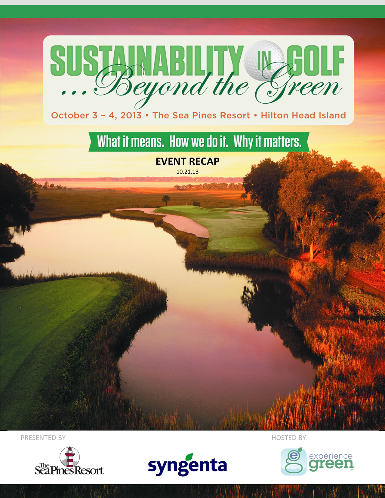 Sustainability in Golf