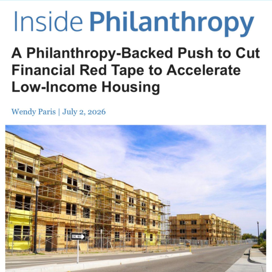 Inside Philanthropy: LA4LA Launches New Tool to Boost Affordable Housing