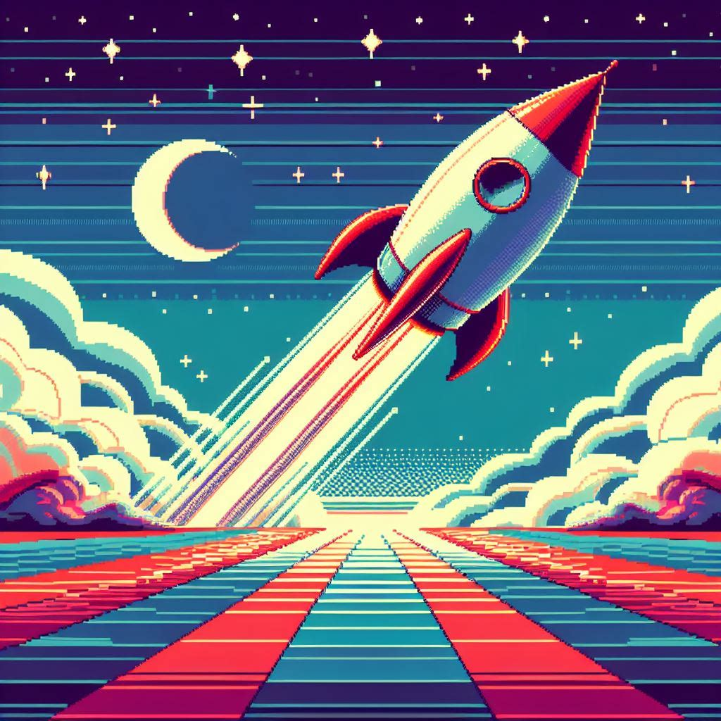 Rocket Ship A Cloud Center