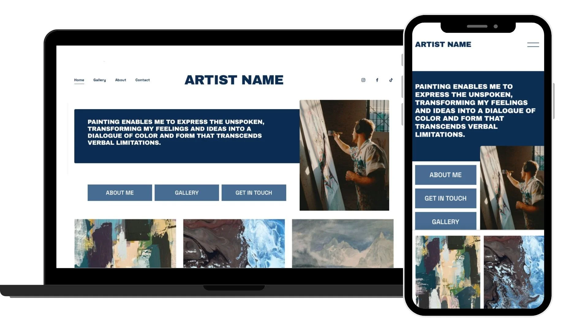 Website- Done For You (Denim)
