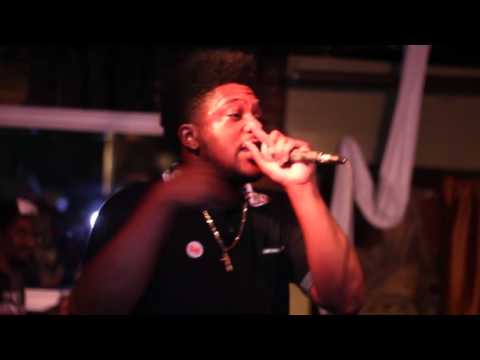 Naj Murph delivers incredible freestyle over live band at Apache Cafe. Shot by @dannydigitall