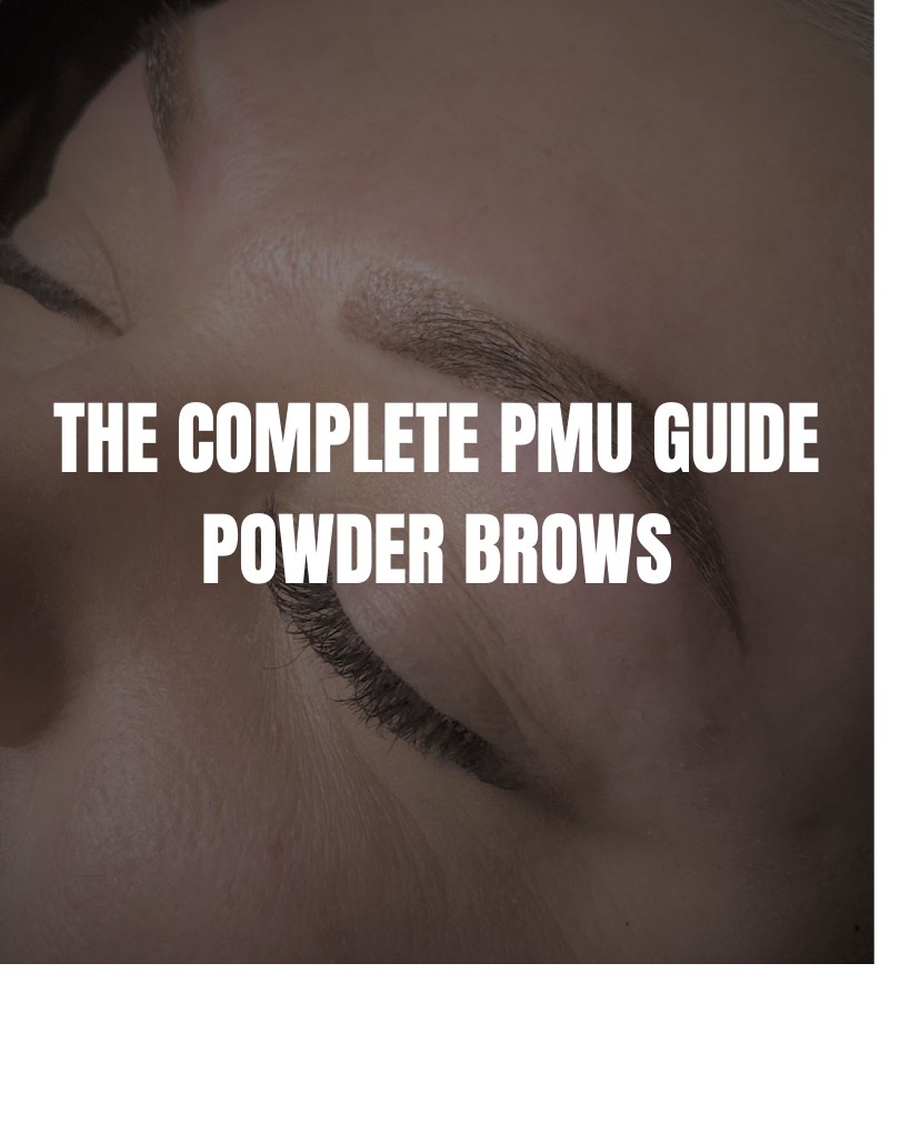 The Complete PMU guide-Powder brows