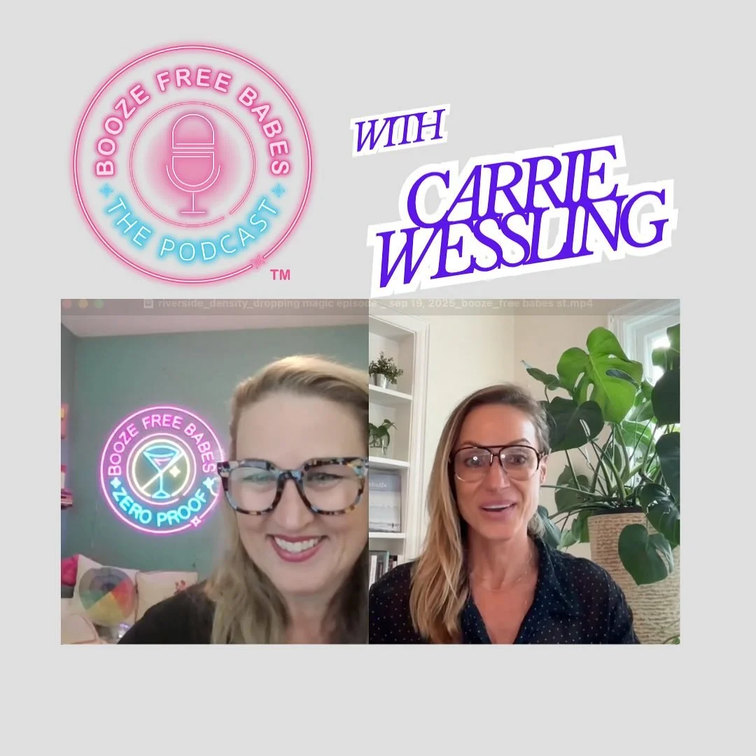 NEW EPISODE BABES COMMUNITY!!!! Officially available to watch on YouTube. Use the link in bio for quick access.
Carrie wessling @carriejooy — a woman who turned years of pain into purpose. 
Watch now💜
#boozefreebabespodcast #newepisode #rec