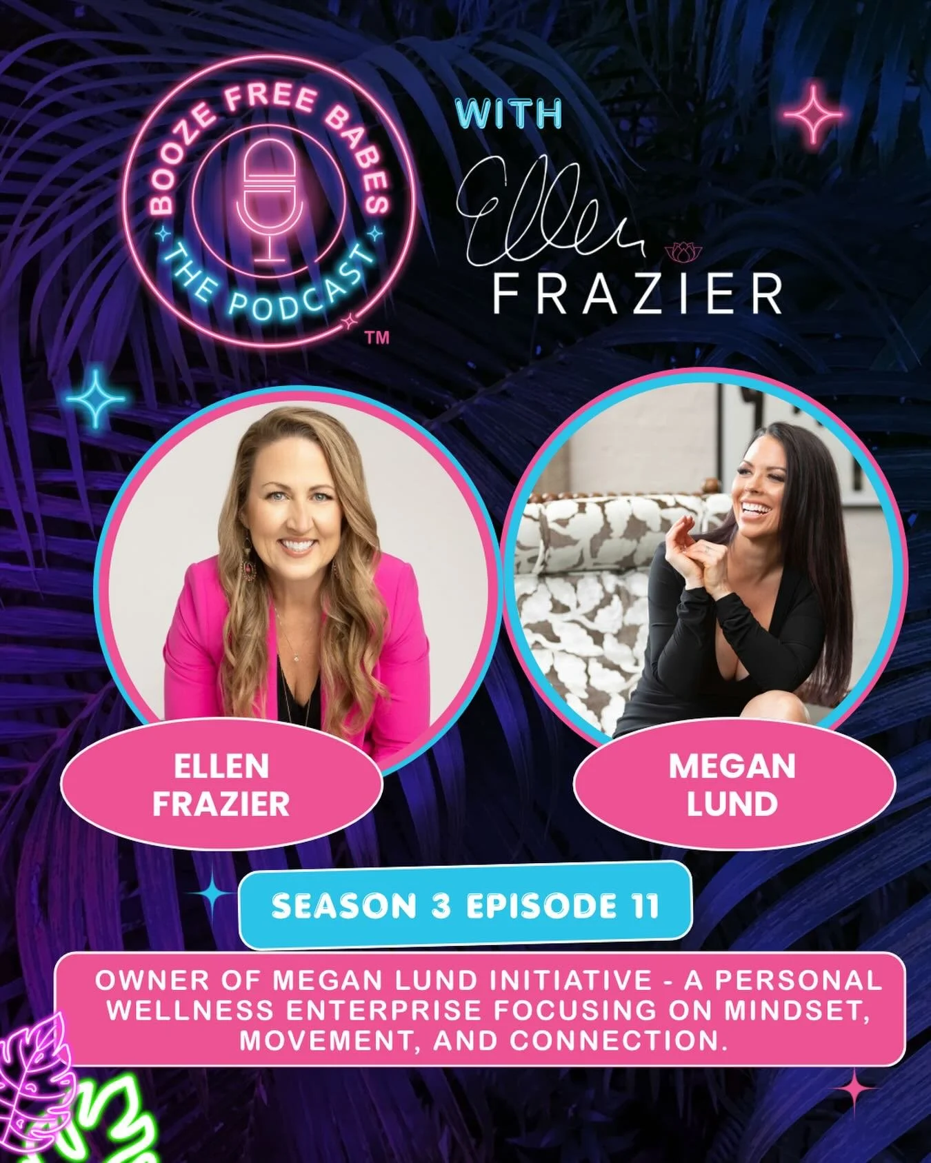🎙️ SEASON 3 FINALE IS HERE🎙️

For our final episode of Season 3, Megan Lund @wildchildmagic , founder of the Megan Lund Initiative, joins us for a powerful conversation on mindset, movement, connection, and personal wellness.

This episode is about