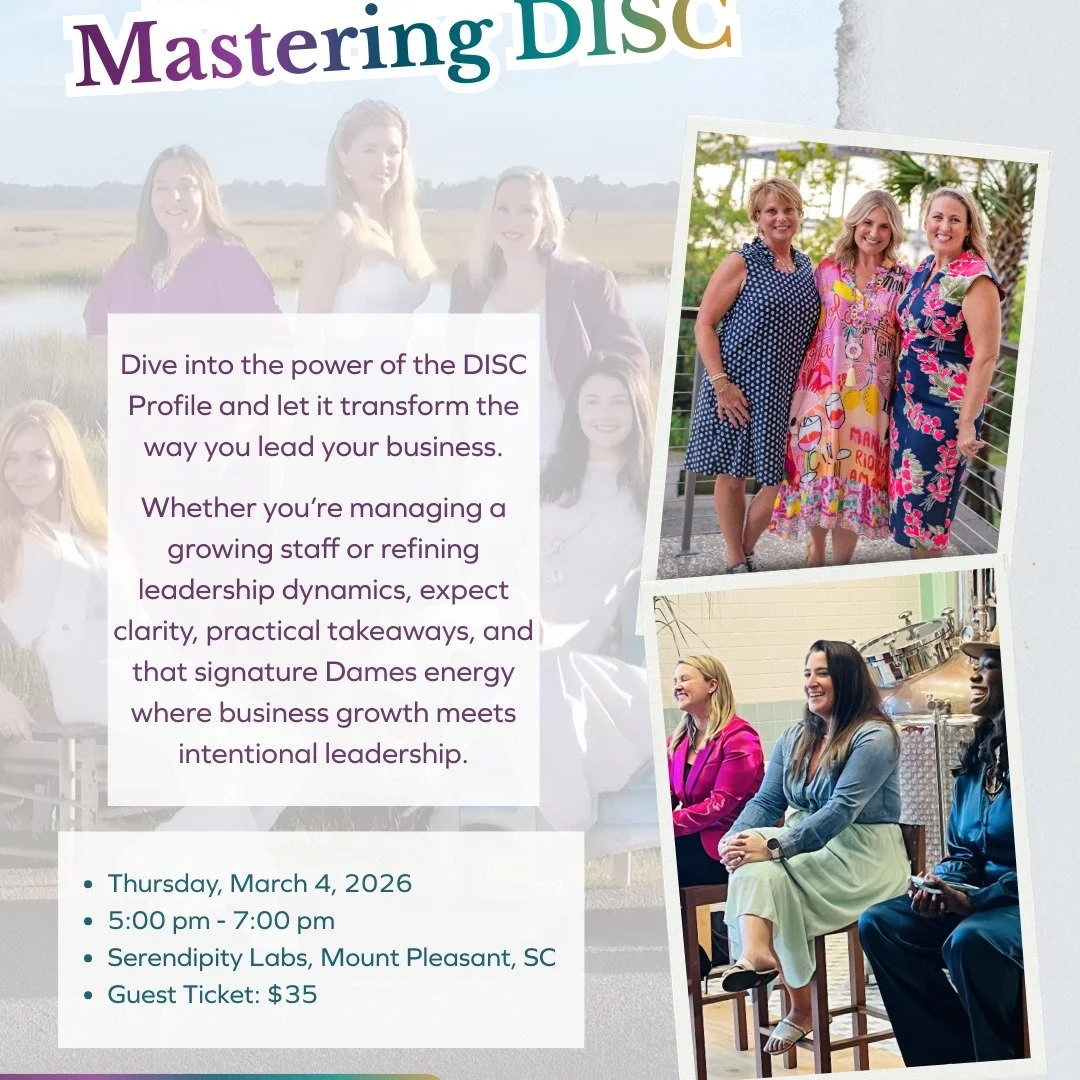 Mastering DISC: Hiring, Leadership &amp; Alignment with Intention

Join us for an insightful and highly practical March gathering hosted by Pat Eardley, Founder of Shift HR, as we dive into the power of the DISC Profile and how it can transform the w