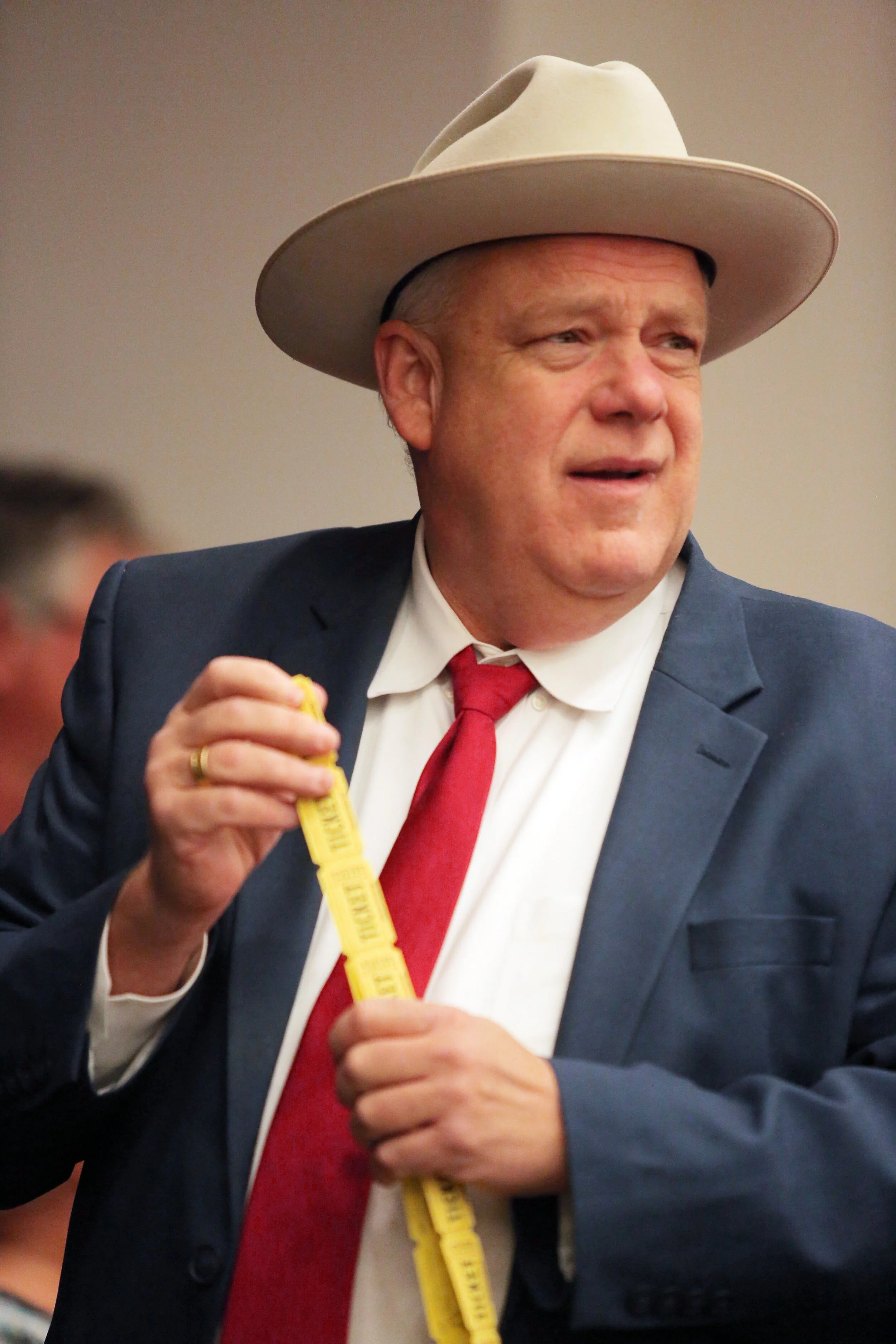 Prepping for Haltom Theater, crew of AMON! is honored