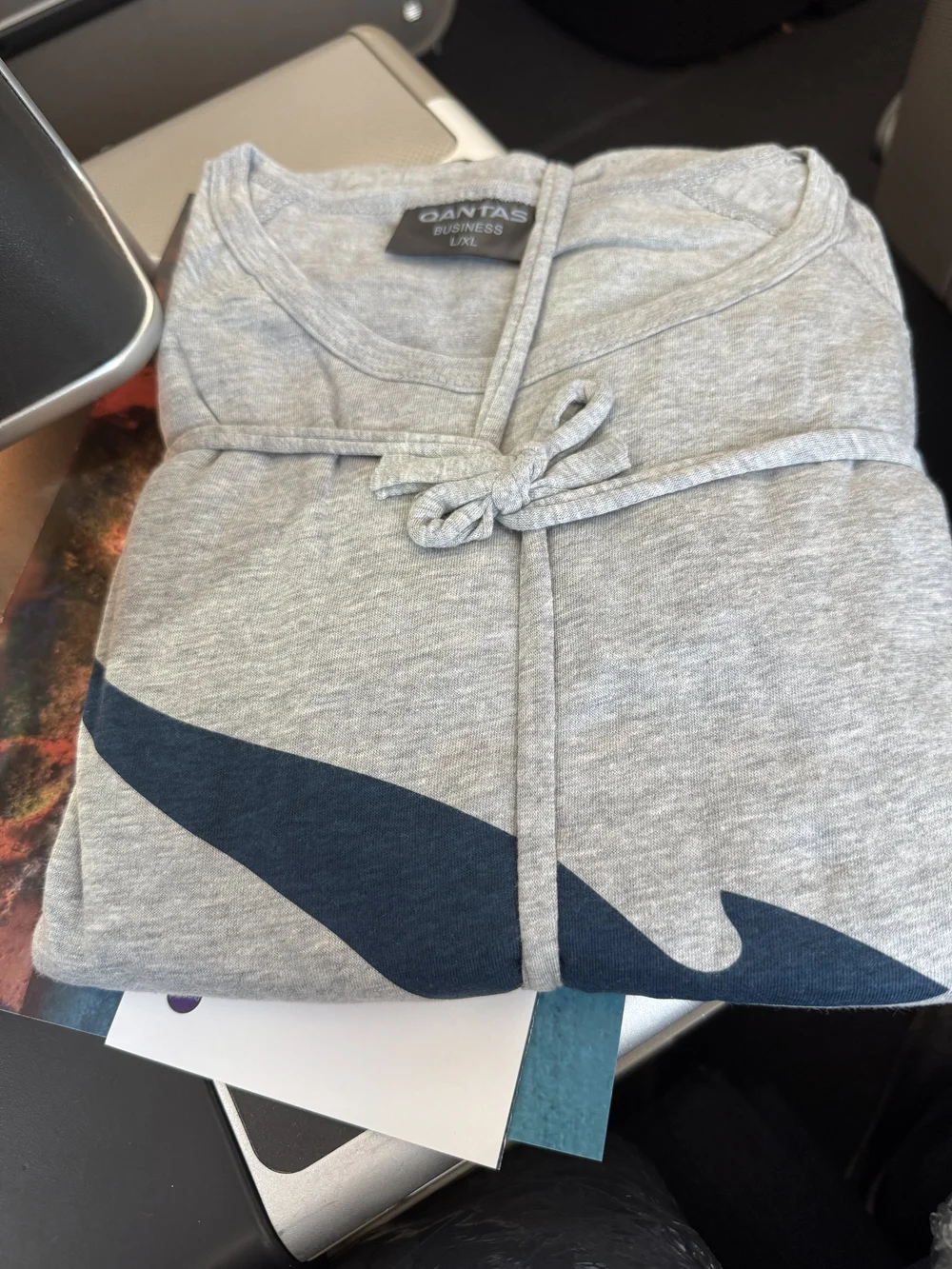   Everyone loves the Qantas PJ’s!  