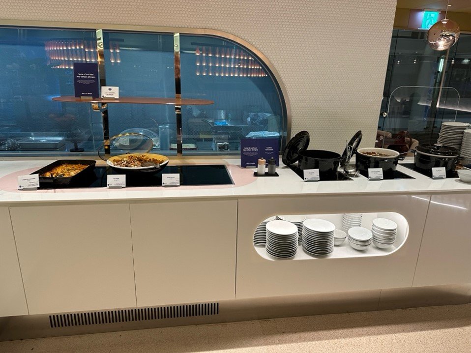  Buffet options are limited in range, but high quality 