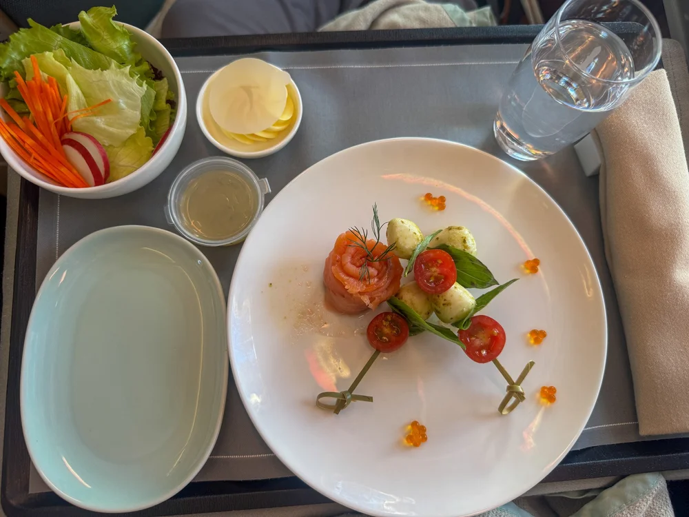   Lovely presentation on this entree.   