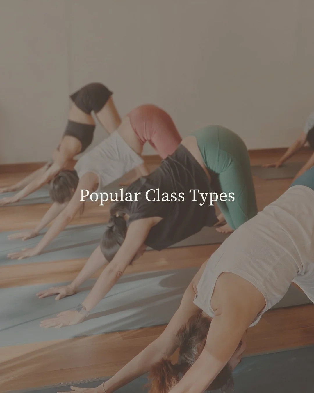 ✨ Popular Class Types ✨

Scroll to find out more! Is your favourite on the list? Drop us a comment below if we missed out your staple class type!