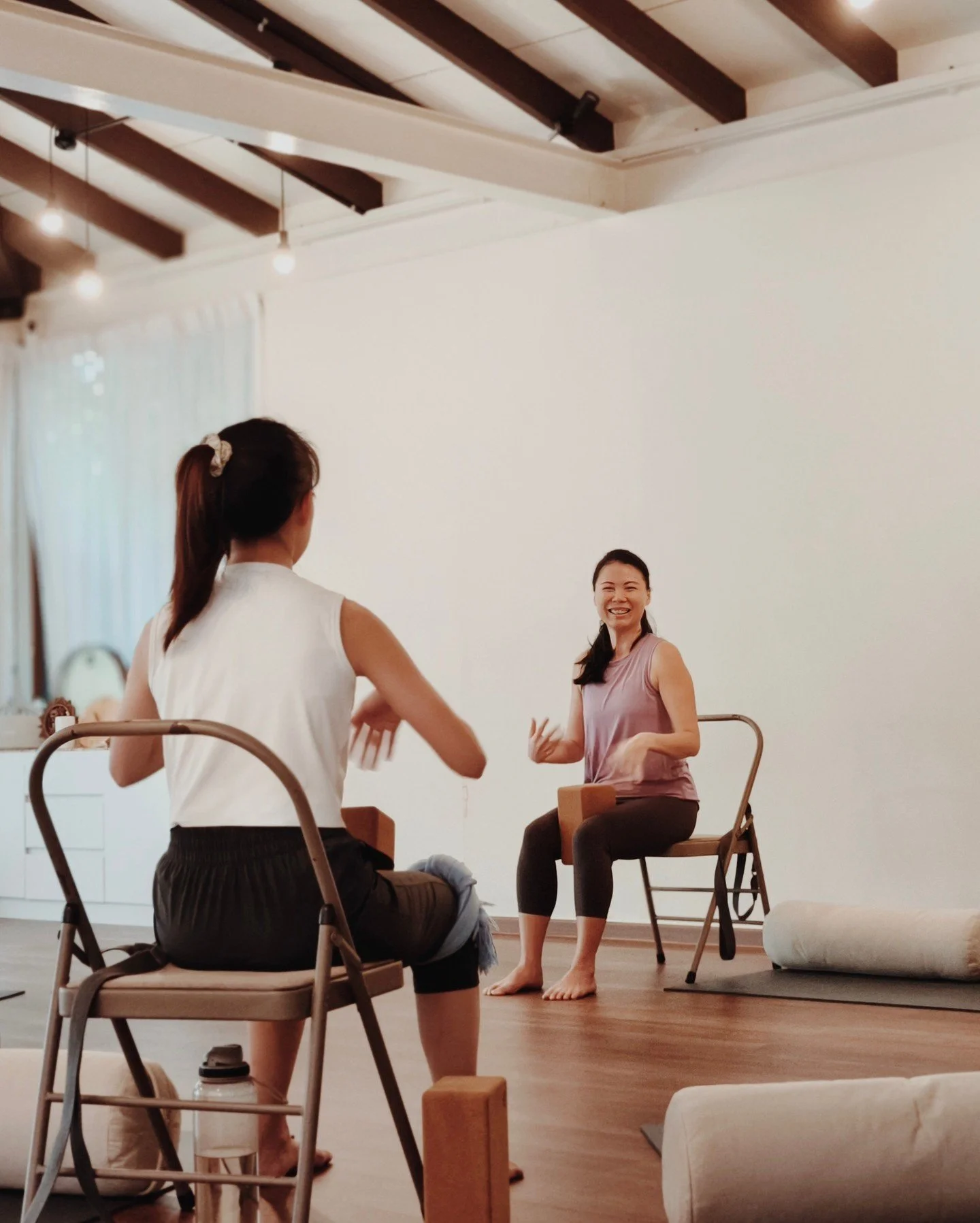 Offering adaptive and accessible yoga has always been a personal calling of our founder, Wendy Chan. She knew early on that modifying the practice - whether it be for beginners, or populations with special needs - was a skill that came naturally to h