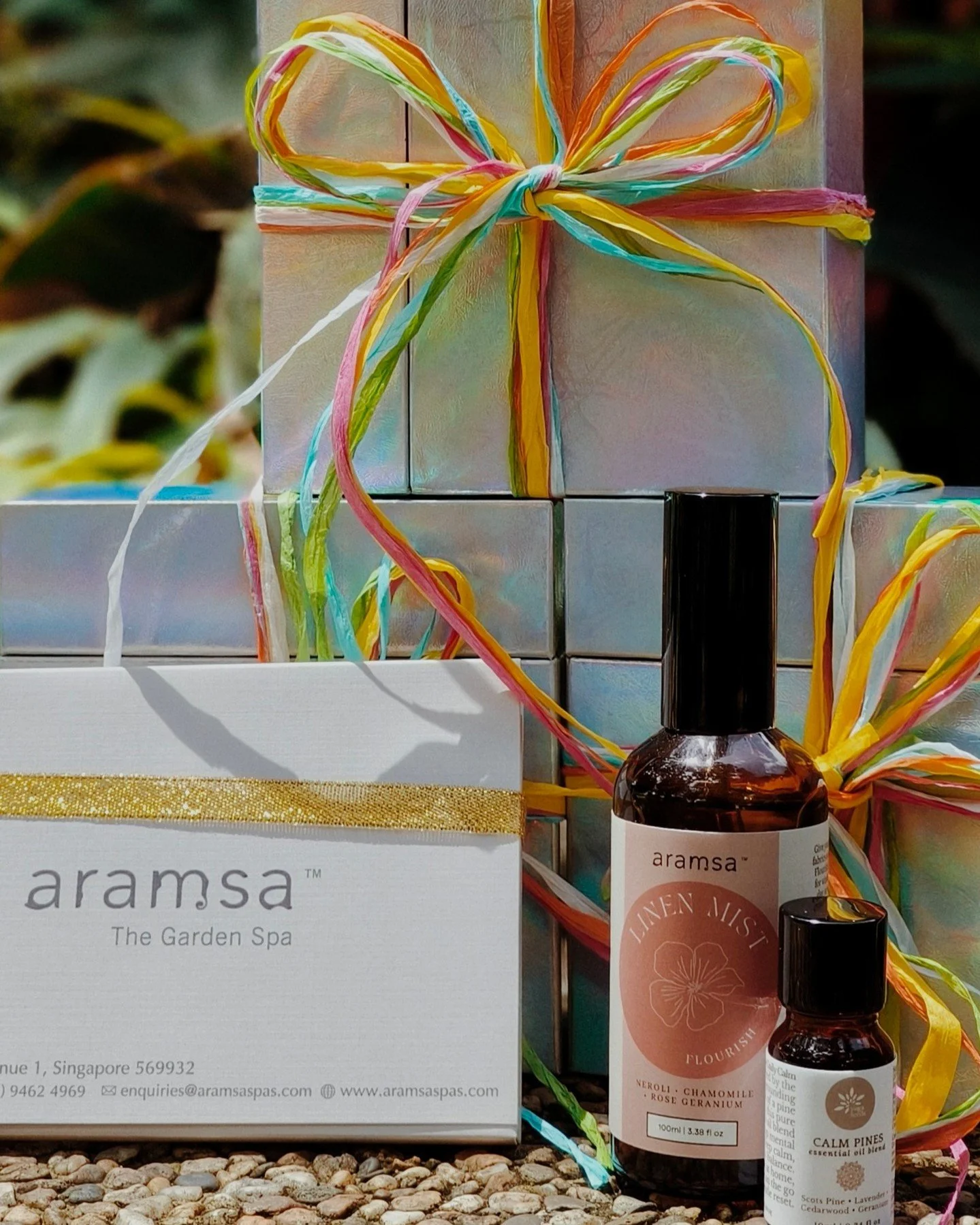 In case you missed it: Our festive gifting specials are still available for purchase! 

Choose from three options to share the gift of wellness, peace and calm this holiday season:

🎄 A Box of Festive Calm
Worth $138.80. Yours at $68.80 ✨

&bull; Ar