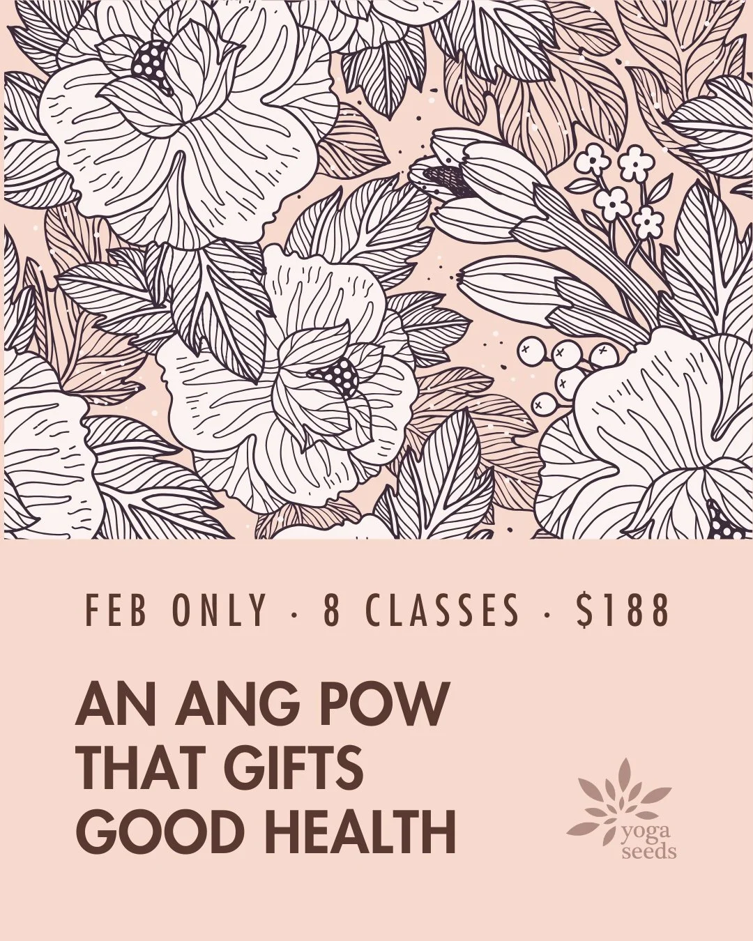 February is here. A fresh new month.
In the CNY rush, take a pause to reset.
Clear guidance. Thoughtful options.
Get the Feb Pack.

Simply DM us for the link.

#YogaSeeds #SingaporeYoga #BishanPark #YogaInNature #ComeHomeToCalm #MindfulLivingSG #Yoga