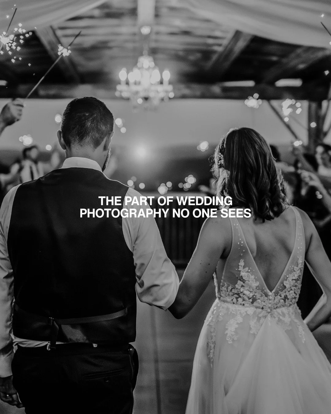 The part of wedding photography no one sees.

Behind every beautiful gallery is:
&bull; sore shoulders, late nights, and a camera bag that feels heavier than it should
&bull; being the calm voice when timelines fall apart
&bull; missing birthdays and