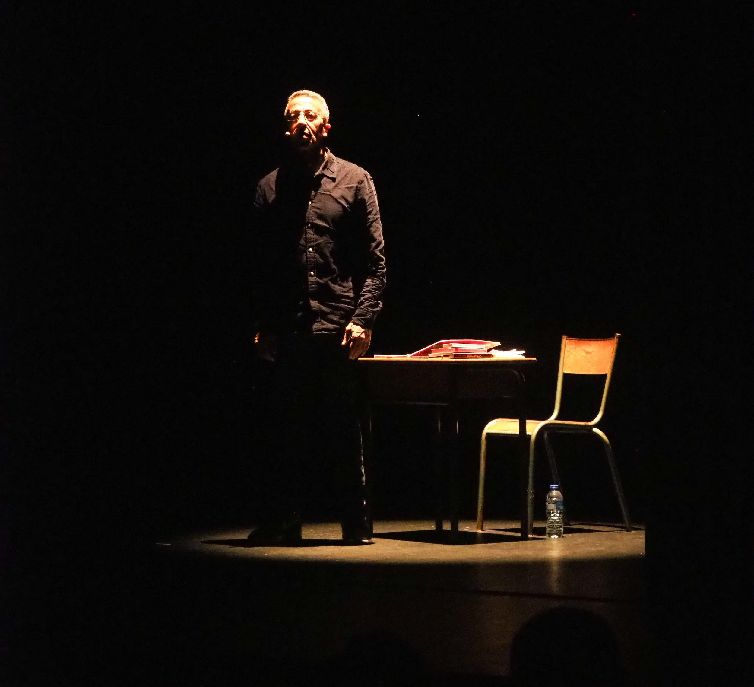 Khaled Miloudi avec l'équipe Permis de Construire