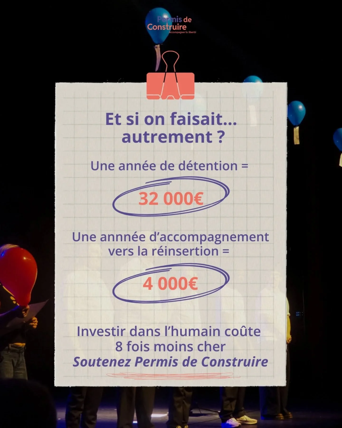 𝗖𝗵𝗮𝗾𝘂𝗲 𝗮𝗻𝗻&eacute;𝗲, 𝗹𝗮 𝗱&eacute;𝘁𝗲𝗻𝘁𝗶𝗼𝗻 𝗰𝗼&ucirc;𝘁𝗲 𝟯𝟮 𝟬𝟬𝟬 &euro; 𝗽𝗮𝗿 𝗽𝗲𝗿𝘀𝗼𝗻𝗻𝗲.
𝗟&rsquo;𝗮𝗰𝗰𝗼𝗺𝗽𝗮𝗴𝗻𝗲𝗺𝗲𝗻𝘁 𝗱𝗲 𝗹'𝗮𝘀𝘀𝗼𝗰𝗶𝗮𝘁𝗶𝗼𝗻 𝗣𝗲𝗿𝗺𝗶𝘀 𝗱𝗲 𝗖𝗼𝗻𝘀𝘁𝗿𝘂𝗶𝗿𝗲 𝘃𝗲𝗿𝘀 𝗹𝗮 𝗿&eacu