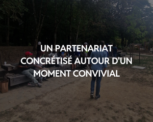 Un partenariat concrétisé autour d'un moment convivial