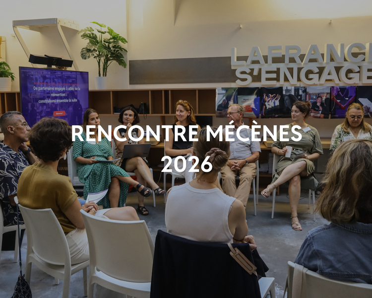Rencontre des mécènes - la réinsertion ne se construit pas seule