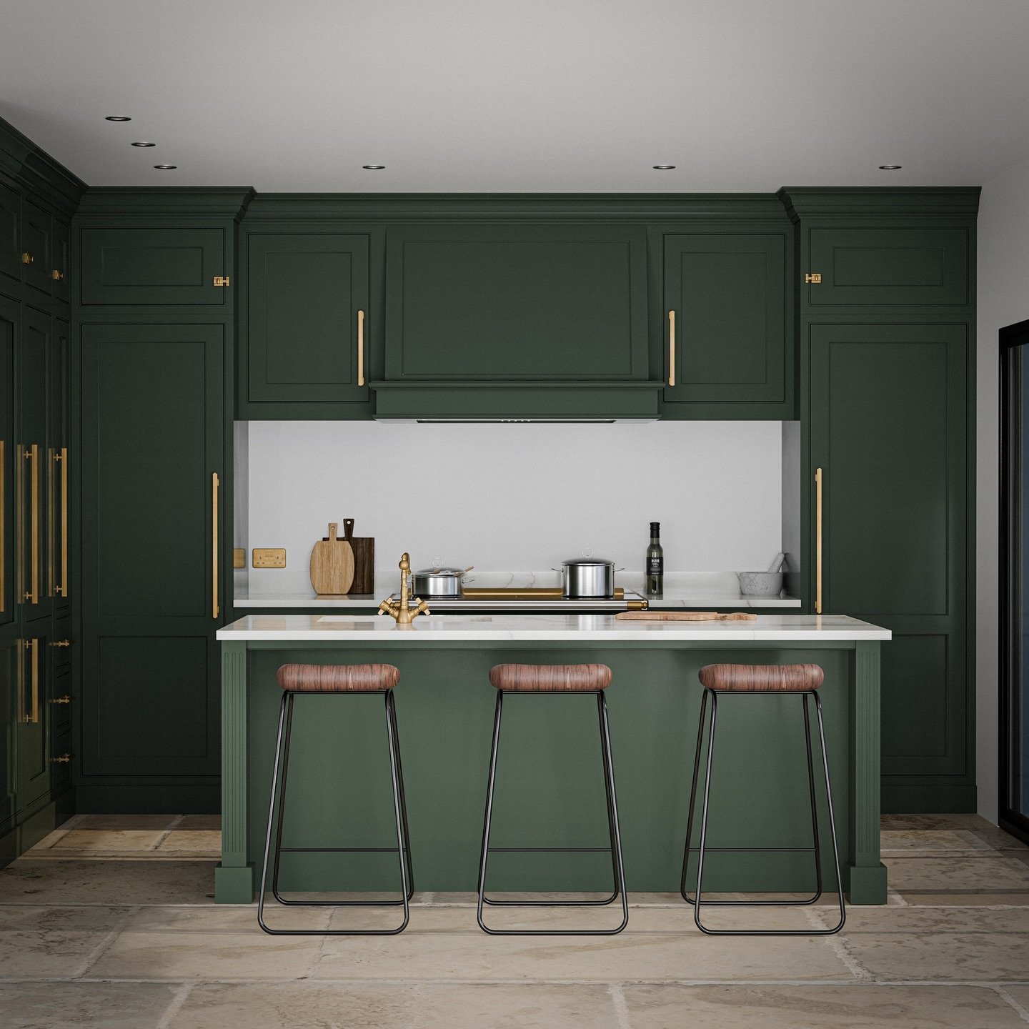 A nice little project from last month! 

#kitchendesign.
#cgi
#blender3d 
#sketchup
#interiordesign