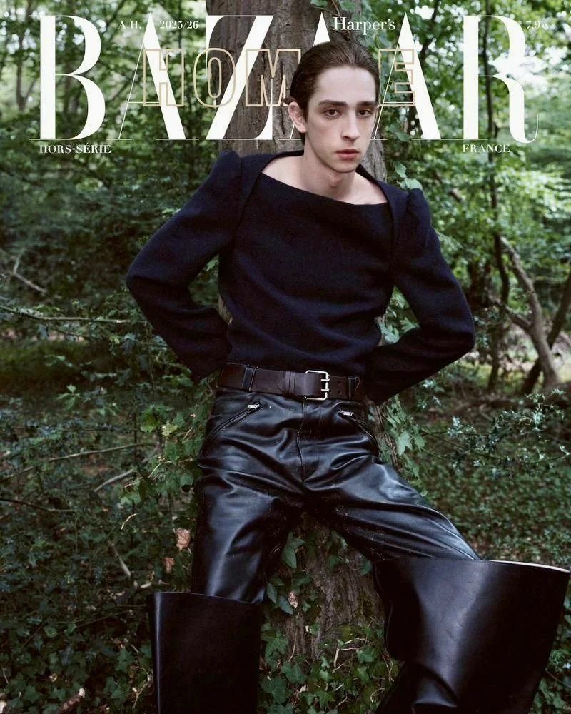 SERKAN DENIZ COVERS HARPERS BAZAAR HOMME ISSUE 01 