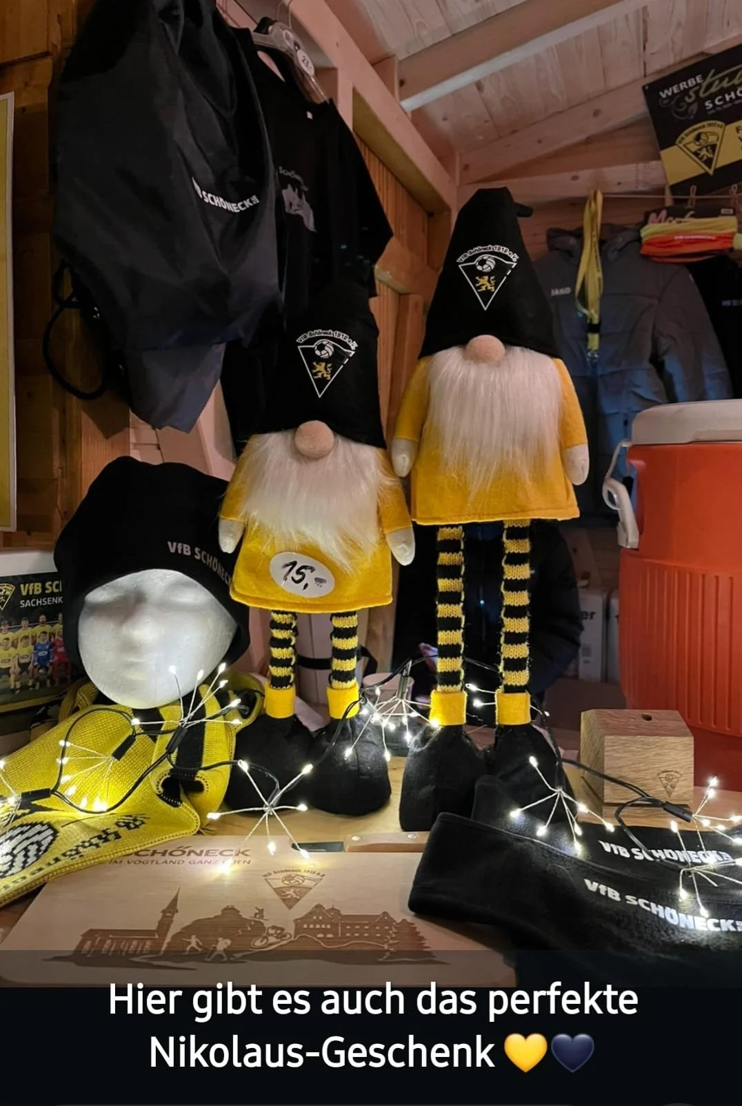 Unser Verein beim Weihnachtsmarkt in Schöneck