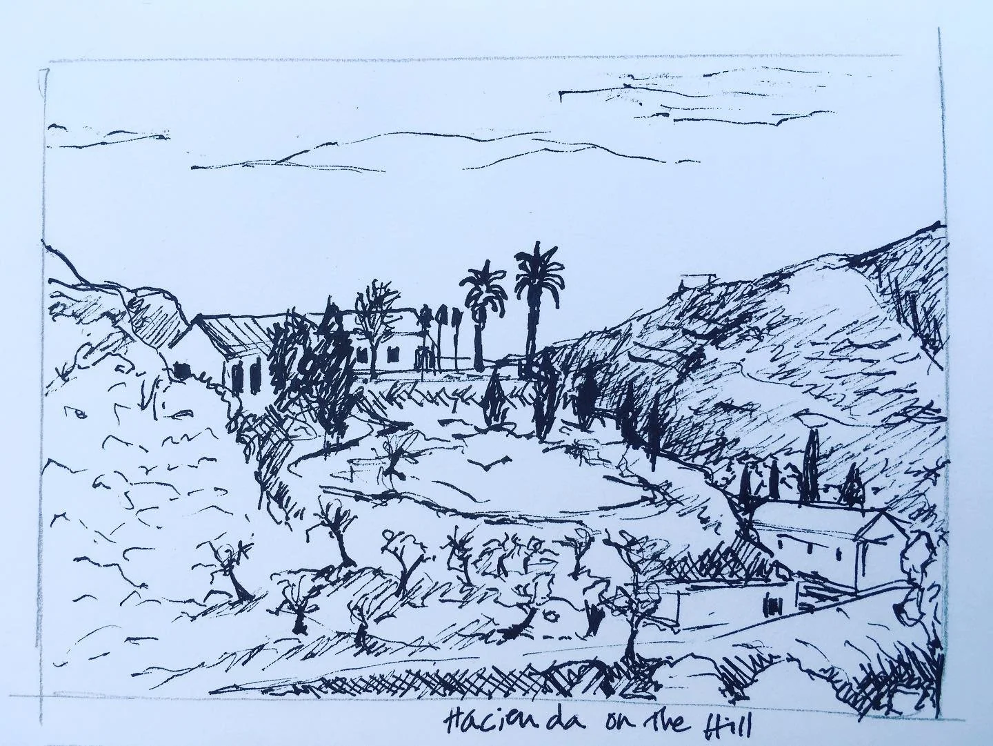 Spanish sketchbook.