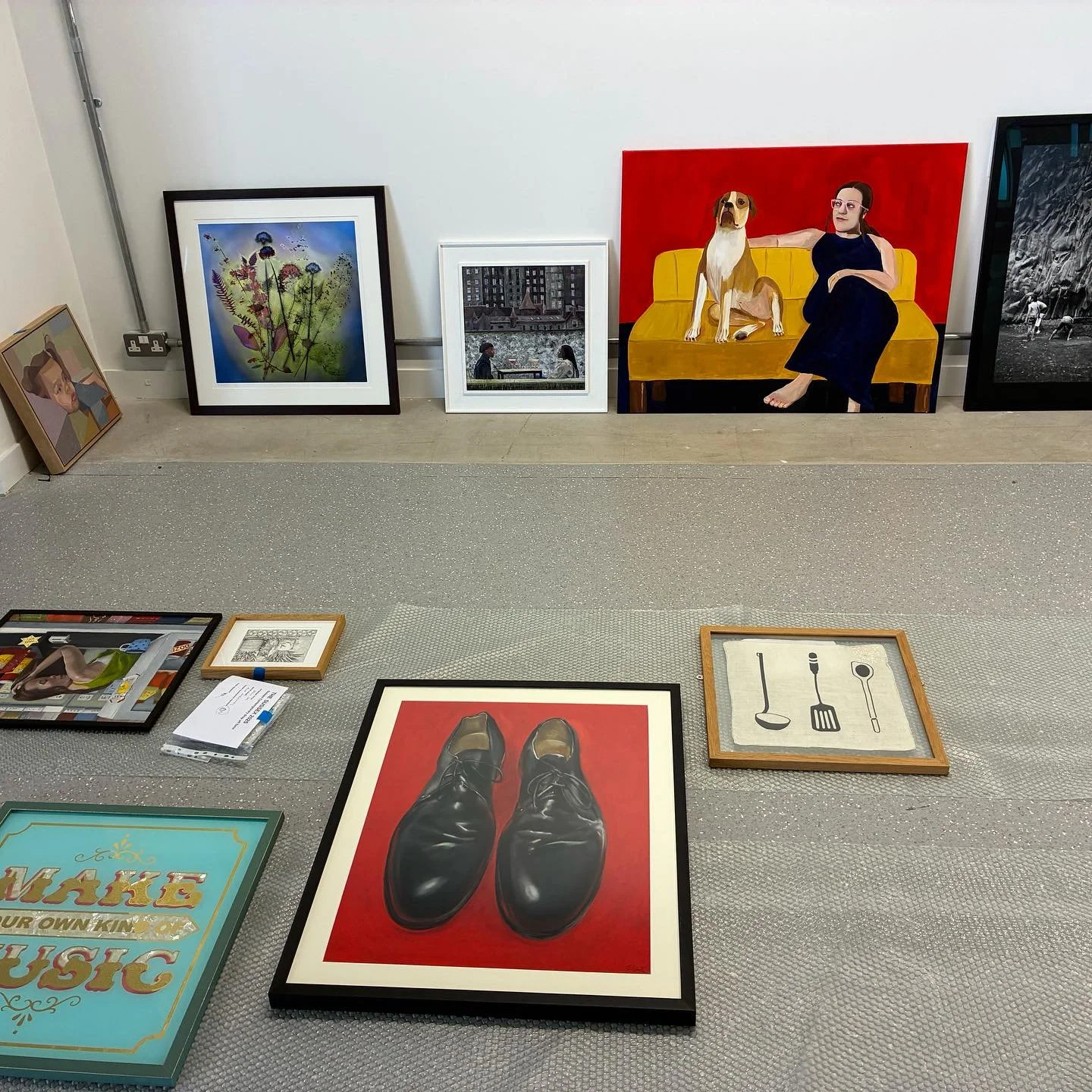 Delivered my Kitchen Print for @sussexcontemporary  Really looking forward to seeing all the work on this years theme: Art of Everyday Life. 
Opens 8th Nov at BN9 Studio, Marine workshops Newhaven BN9 0ER.
#thesussex2025 
#contemparyart 
#artofeveryd