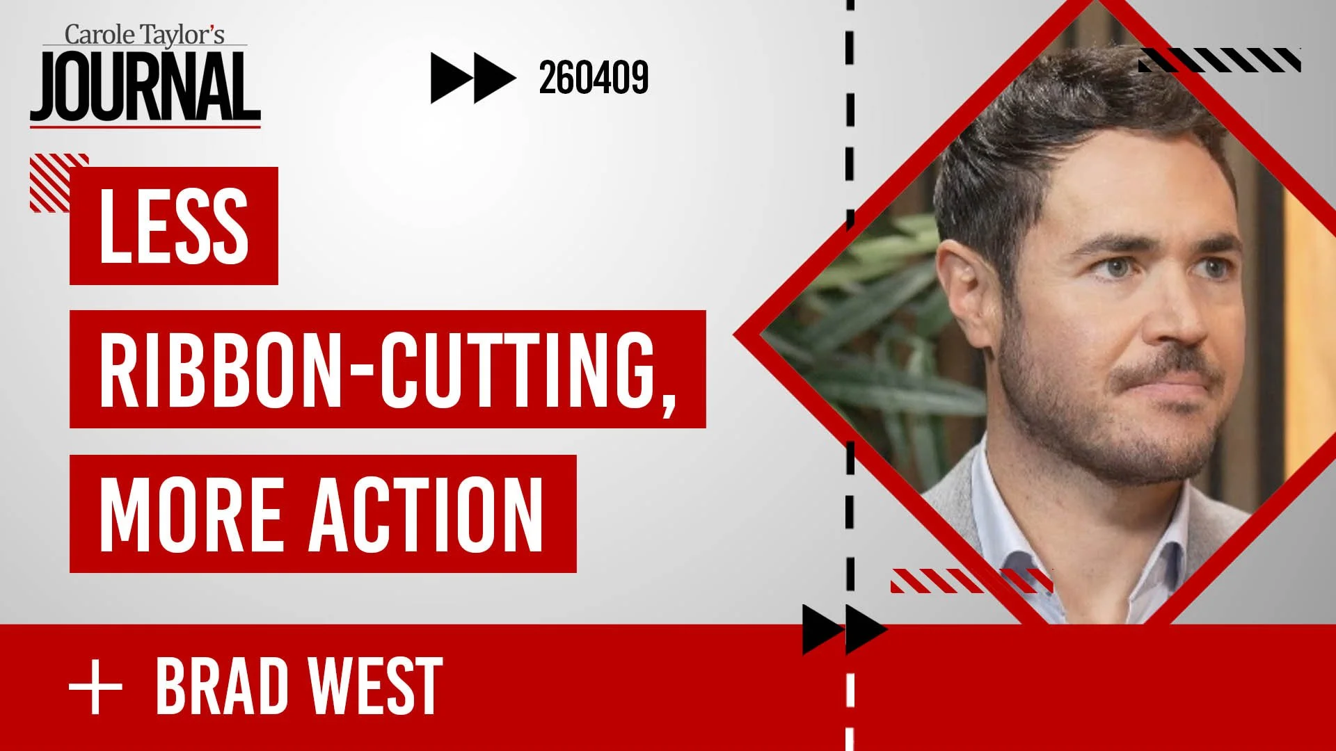 Less Ribbon-Cutting, More Action