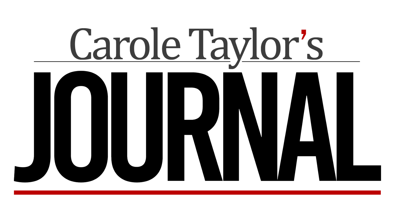 Carole Taylor&#39;s Journal