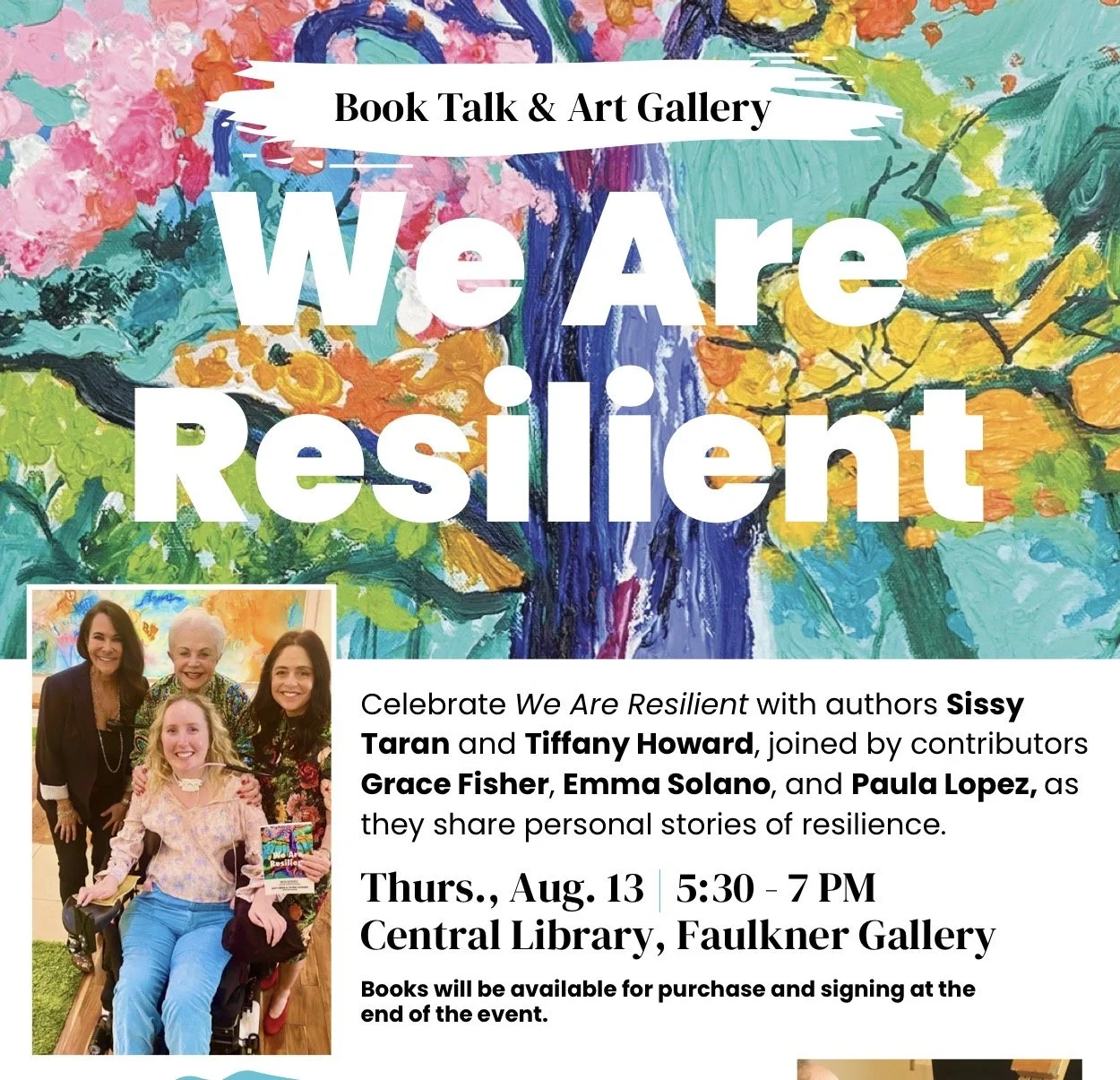 We Are Resilient Book Talk
