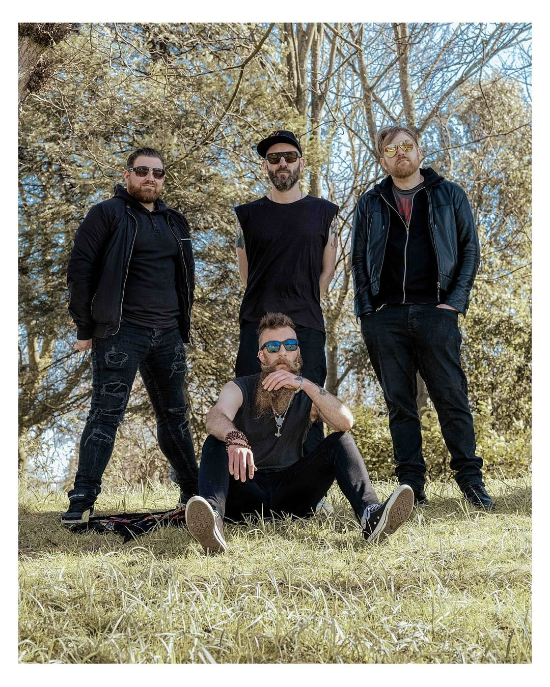 Do you talk? 

Until yesterday I had only photographed individuals for I&rsquo;m OK, but this project is all about getting people talking and I jumped at the opportunity to photograph Liam, Adam, Scott and Nick from Only The Fallen together. They are