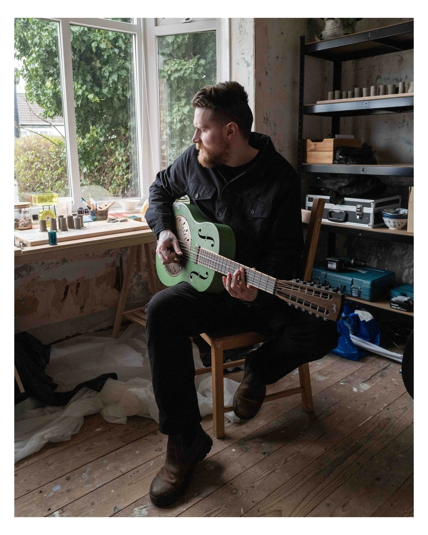 I'm so grateful to David and Louise for their openness, and for their support of @iamokproject, and for helping me to remember how important conversation is. I can't believe that I cut his words short in my last post.

I'm posting a second photo from