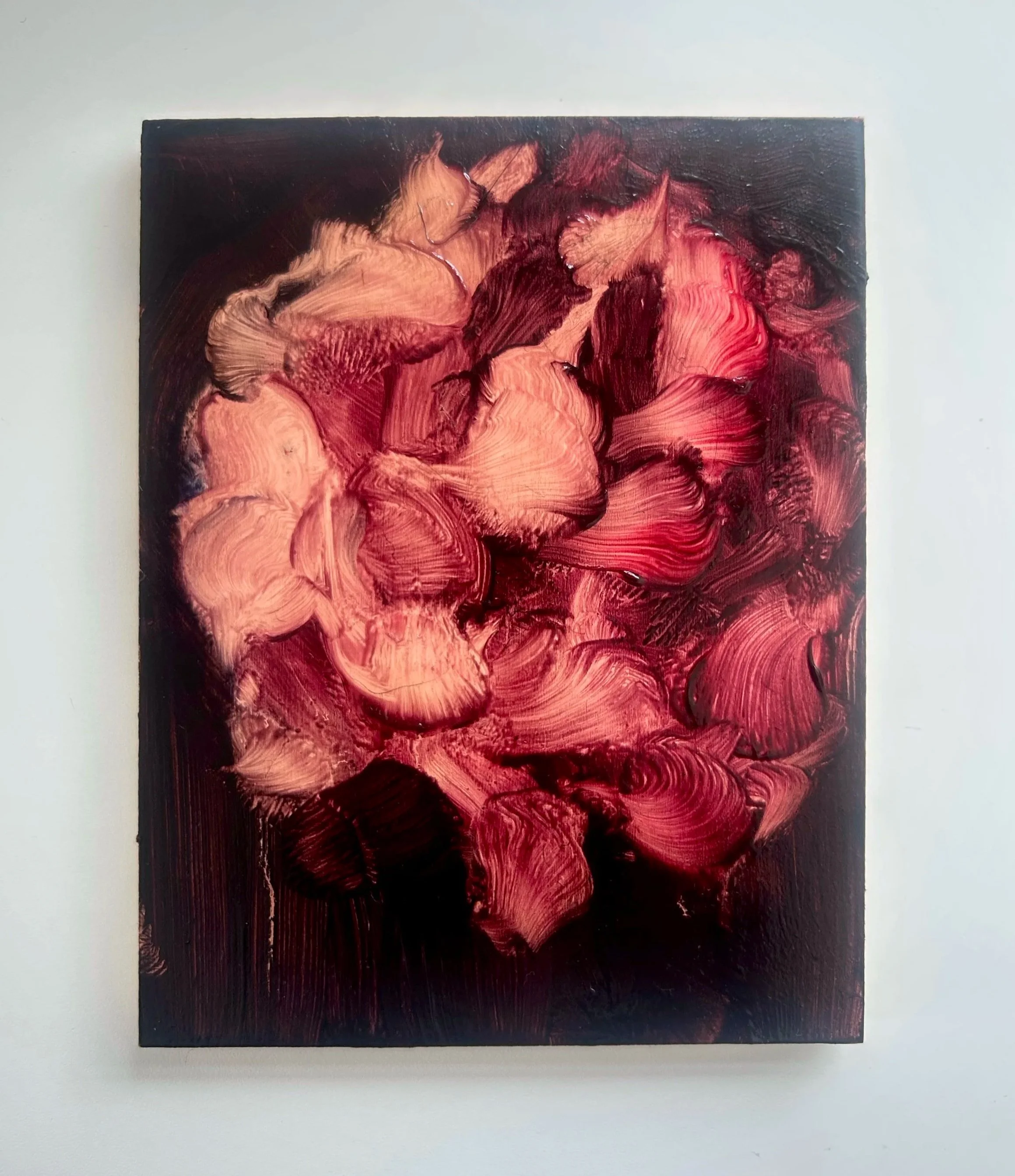 Flux, 2026, oil on board, 17 x 14cm