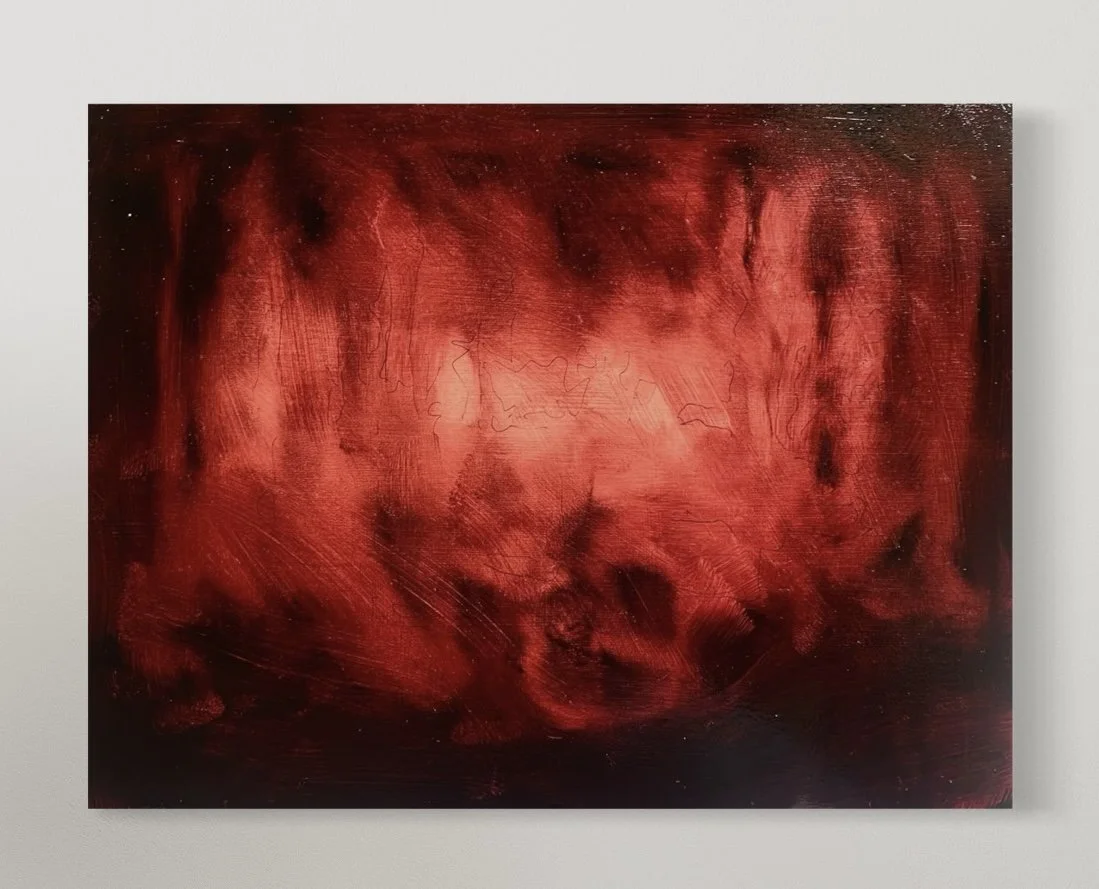 (SOLD) Glow, oil on board, 20x25cm, 2024
