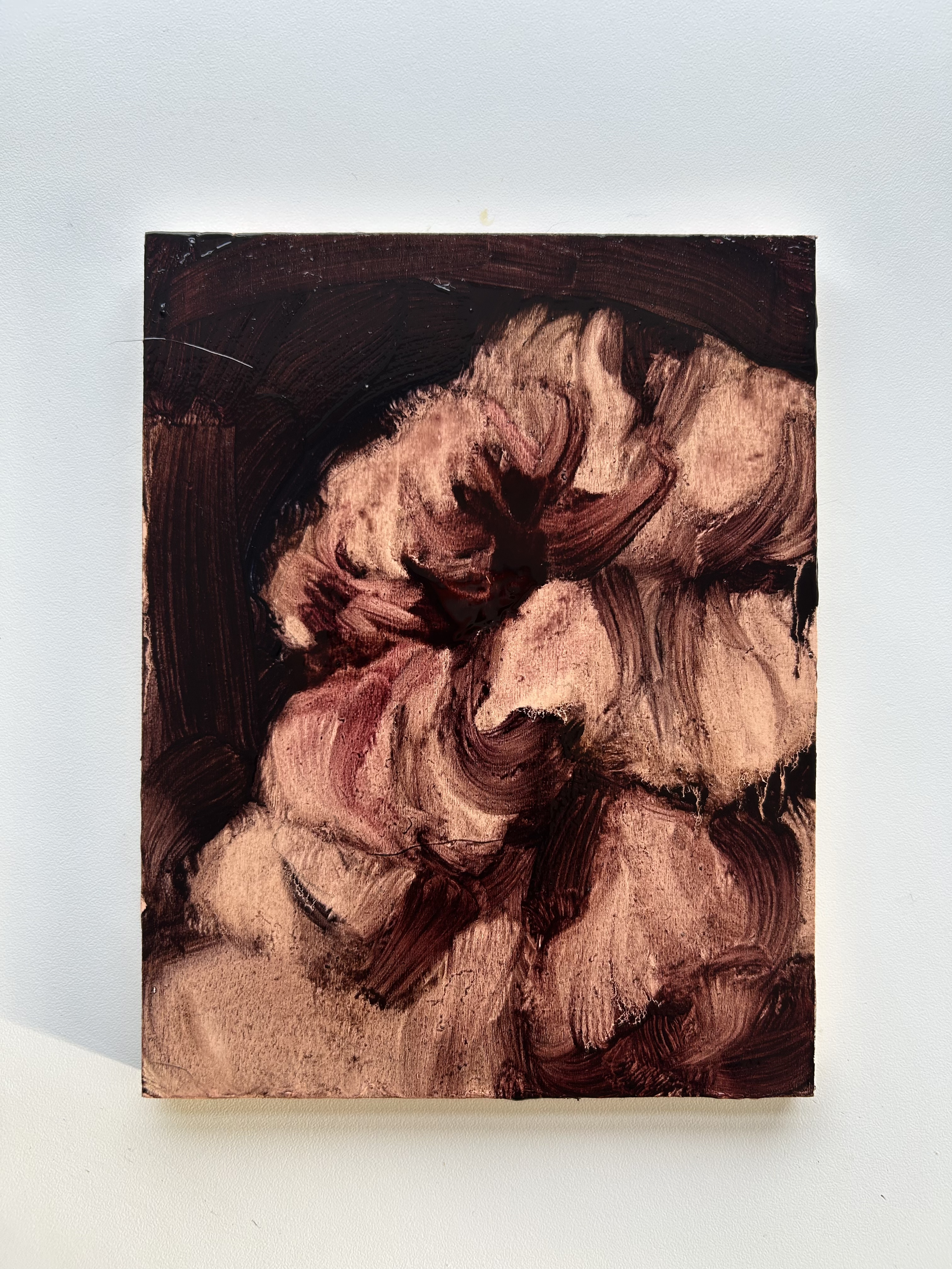 (Sold) Pulse, 2026, oil on board, 17 x 14cm