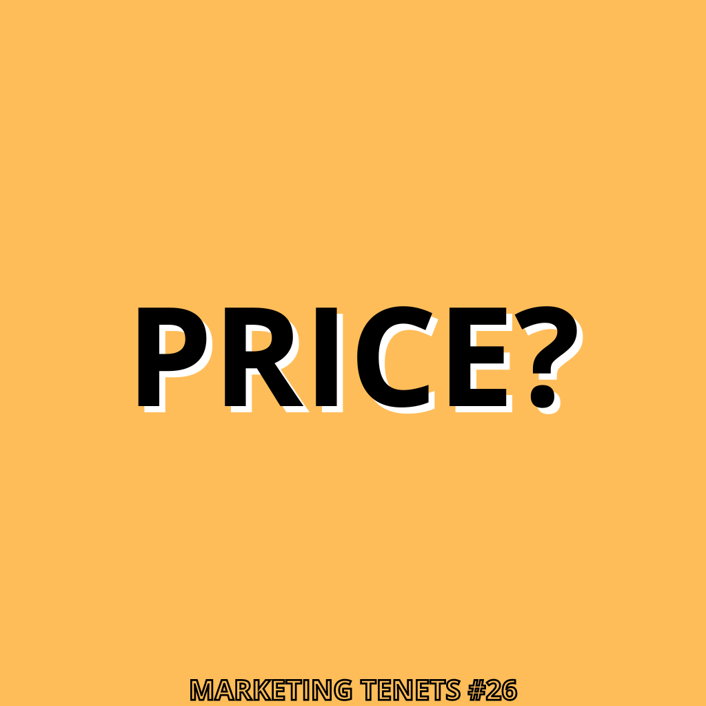 DO NOT EVER COMPETE ON PRICE!! 